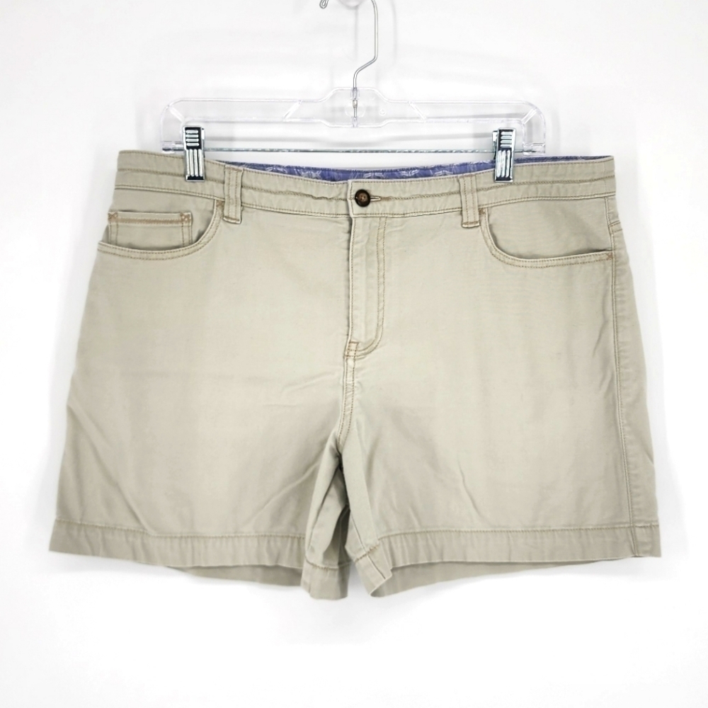 Horny Toad Light Khaki Shorts Women's 12